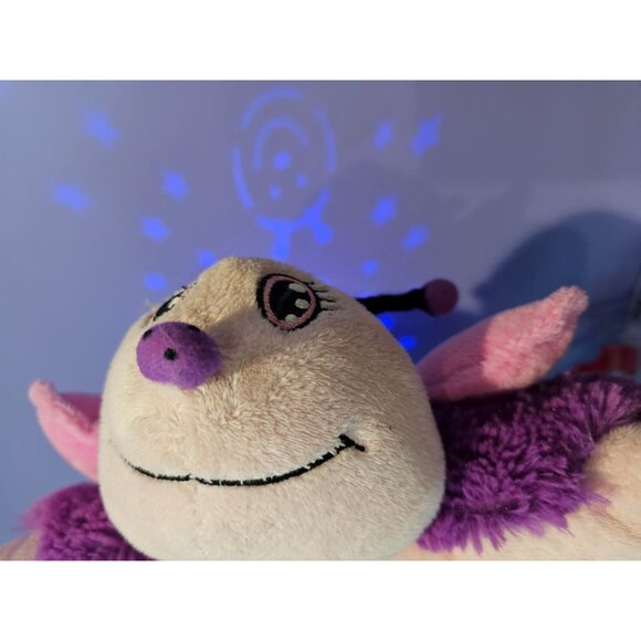 Pillow Pets Dream Lites Fluttery Butterfly Night Light Toy Stuffed 11" WORKING - Picture 3 of 15